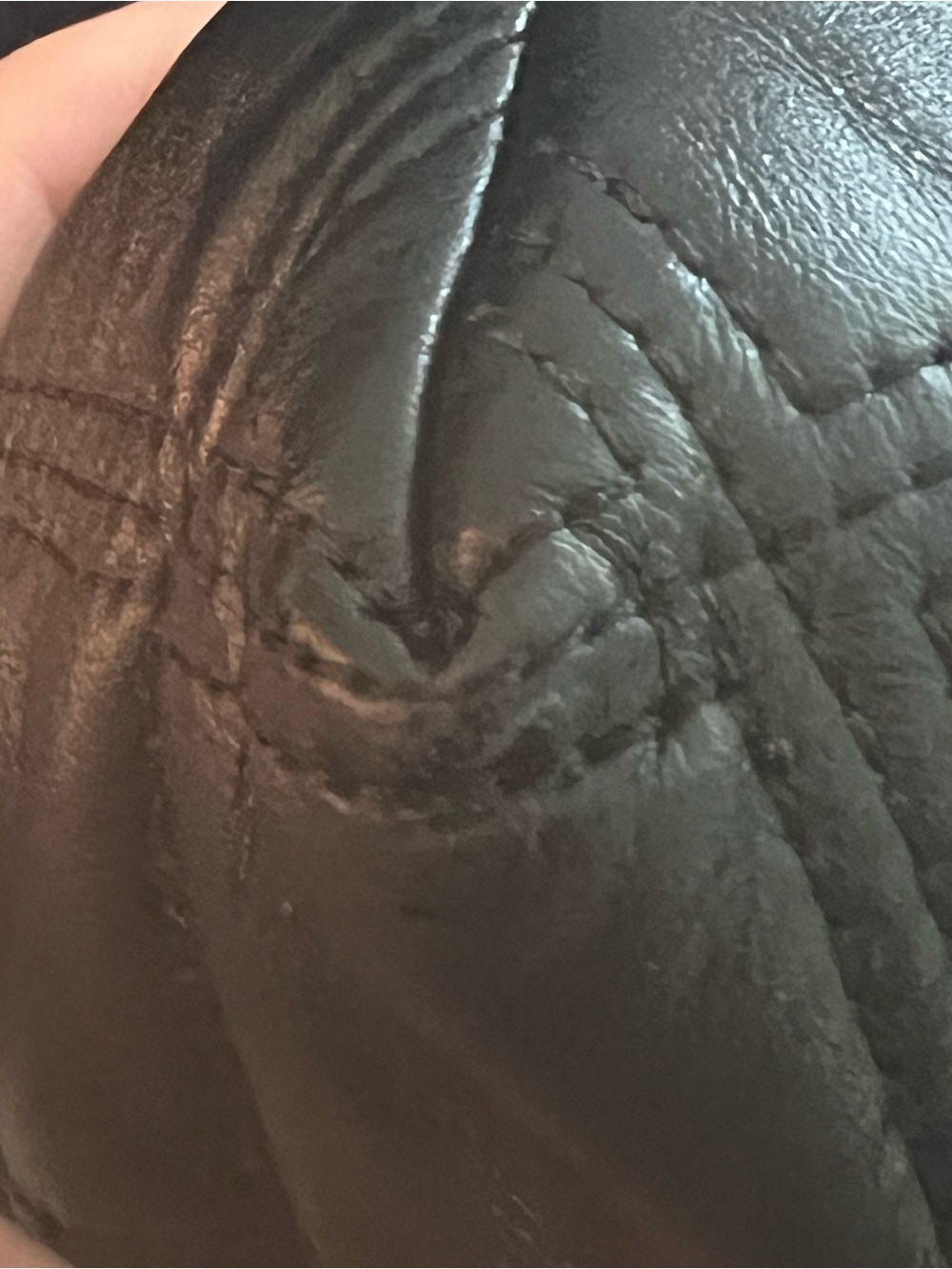Tory Burch Black Quilted Leather Soft Fleming Shoulder Bag - Picture 9 of 14